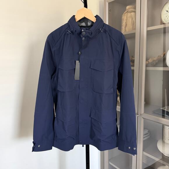 Greyson M65 Mod Military Maltese Blue Hooded Utility Field Jacket L NEW Coat - Picture 2 of 7